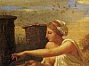 1638 1640 Nicolas Poussin La Nourriture de Jupiter Detail.jpg